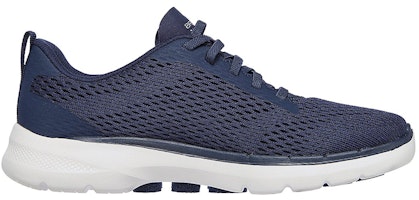 (W) Skechers Go Walk 6 'Tali Lompat Biru' 124512-NVW Order (W) Skechers Go Walk 6 'Tali Lompat Biru' 124512-NVW