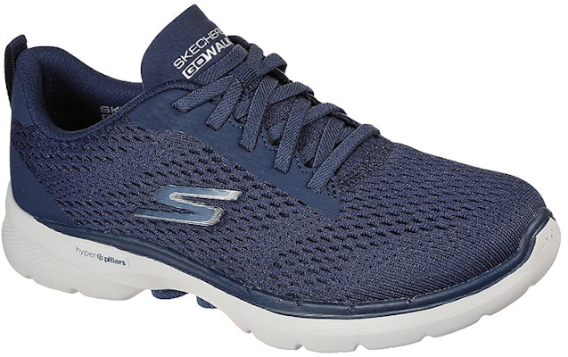 (Women) Skechers Go Walk 6 'Blue Jump Rope' 124512-NVW Lookbook (Women) Skechers Go Walk 6 'Blue Jump Rope' 124512-NVW