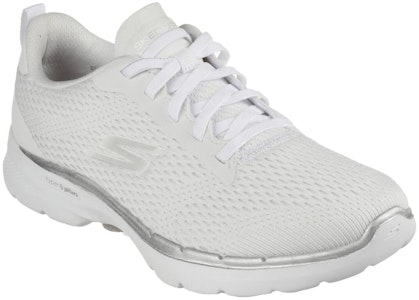 (W) スケッチャーズ GOwalk 6 大胆な白 (Sukecchaazu GOwalk 6 Daitana Shiro) 124512-WHT Lookbook (W) スケッチャーズ GOwalk 6 大胆な白 (Sukecchaazu GOwalk 6 Daitana Shiro) 124512-WHT