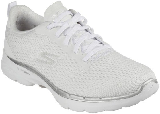 (W) Skechers Go Walk 6 'Bold Vision Putih' 124512-WHT Lookbook (W) Skechers Go Walk 6 'Bold Vision Putih' 124512-WHT
