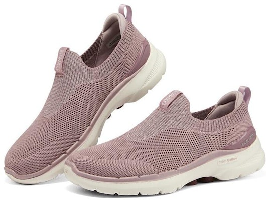 (Women) Skechers Go Walk 6 'Mauve' 124530-MVE Lookbook (Women) Skechers Go Walk 6 'Mauve' 124530-MVE