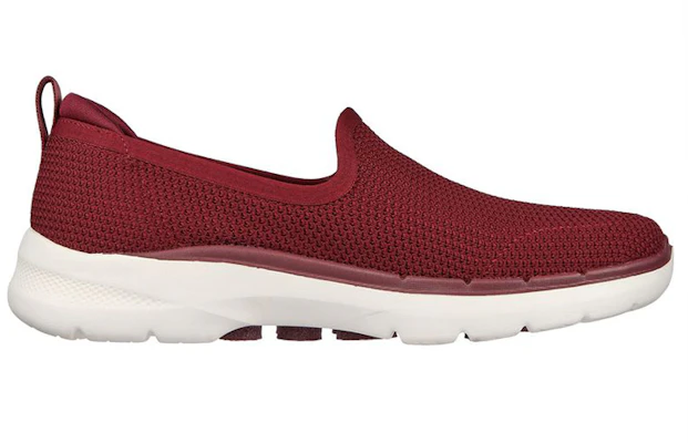 (Women) Skechers Go Walk 6 'Burgundy Breathable' 124505-BURG Order (Women) Skechers Go Walk 6 'Burgundy Breathable' 124505-BURG