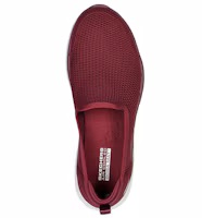 Shop (W) Skechers Go Walk 6 'Borgoña Transpirable' 124505-BURG