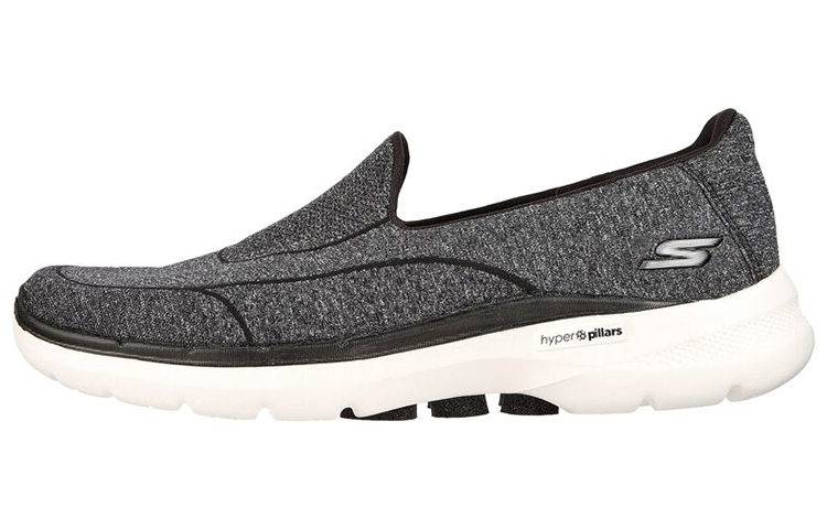 Buy (W) Skechers Go Walk 6 'Carice Gris Negro' 124541-BKW