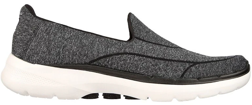 Skechers Go Walk 6 - Carice 休閒懶人鞋 女款 灰黑 Order Skechers Go Walk 6 - Carice 休閒懶人鞋 女款 灰黑