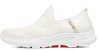 (W) Skechers Go Walk 6 Slip In Fabulous View 'Off White' - Putih Pudar. 124569-OFWT