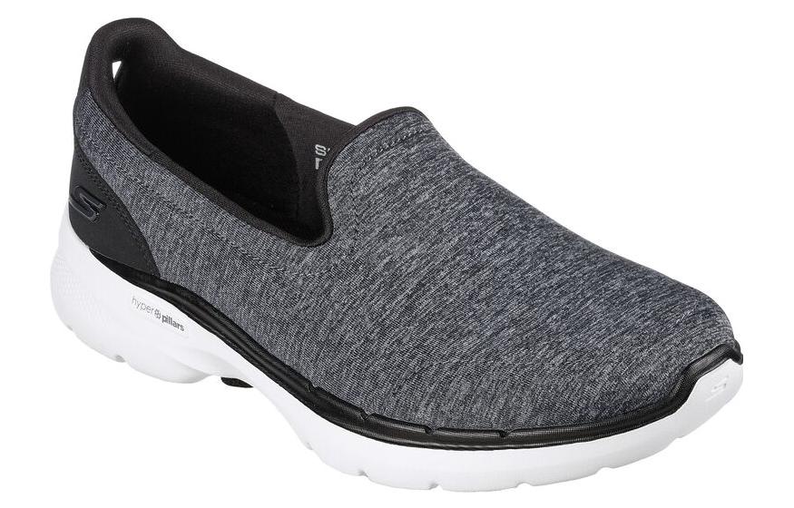 Lookbook (W) 【女性用】スケッチャーズ ゴーウォーク 6「グランドホライゾングレーブラック」124507-BKW 124507-BKW