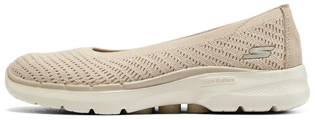 (Women) Skechers Go Walk 6 'Grey-Brown' 896129-TPE Buy (Women) Skechers Go Walk 6 'Grey-Brown' 896129-TPE