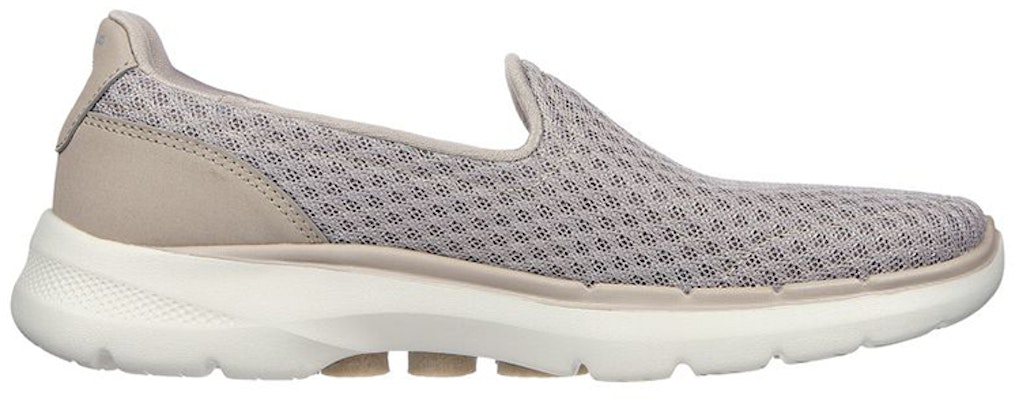 (W) Skechers Go Walk 6 'Abu Coklat' 124508-TPE Order (W) Skechers Go Walk 6 'Abu Coklat' 124508-TPE