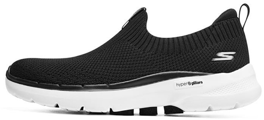 (Women) Skechers Go Walk 6 'Black White' 124557-BKW Buy (Women) Skechers Go Walk 6 'Black White' 124557-BKW