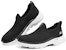 (W) Skechers Go Walk 6 'Hitam Putih' 124557-BKW