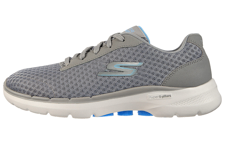 Buy (W) スケッチャーズ GOwalk 6 アイコニックビジョン グレー 124514-GYBL