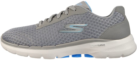 (Women) Skechers Go Walk 6 'Iconic Vision Grey' 124514-GYBL (Women) Skechers Go Walk 6 'Iconic Vision Grey' 124514-GYBL
