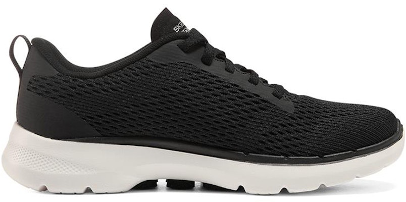 (W) Skechers Go Walk 6 Sepatu Olahraga Low-tops Hitam/Putih 124512-BKW Order (W) Skechers Go Walk 6 Sepatu Olahraga Low-tops Hitam/Putih 124512-BKW