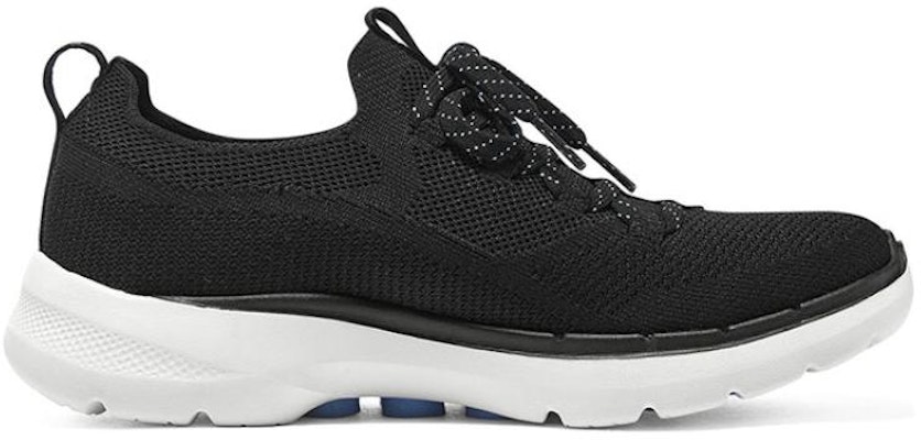 (Women) Skechers Go Walk 6 'Black Light Blue' 124620-BKLB Order (Women) Skechers Go Walk 6 'Black Light Blue' 124620-BKLB