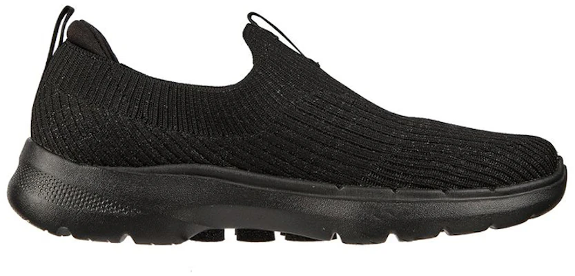 (W) Skechers Go Walk 6 "Ocean Crystal Slip-On Noir" 124521-BBK Order (W) Skechers Go Walk 6 "Ocean Crystal Slip-On Noir" 124521-BBK