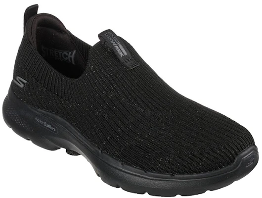 (W) Skechers Go Walk 6 "Ocean Crystal Slip-On Noir" 124521-BBK Lookbook (W) Skechers Go Walk 6 "Ocean Crystal Slip-On Noir" 124521-BBK