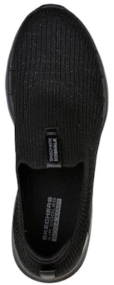 (W) Skechers Go Walk 6 "Ocean Crystal Slip-On Noir" 124521-BBK Shop (W) Skechers Go Walk 6 "Ocean Crystal Slip-On Noir" 124521-BBK
