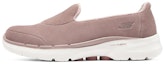 Buy (W) Skechers Go Walk 6 'Pink Jujube Fleece-Lined Slip-On' Kasut Sarung Wanita 124528-MVE