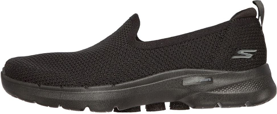 (Women) Skechers Go Walk 6 'Pure Black' 124505-BBK Buy (Women) Skechers Go Walk 6 'Pure Black' 124505-BBK