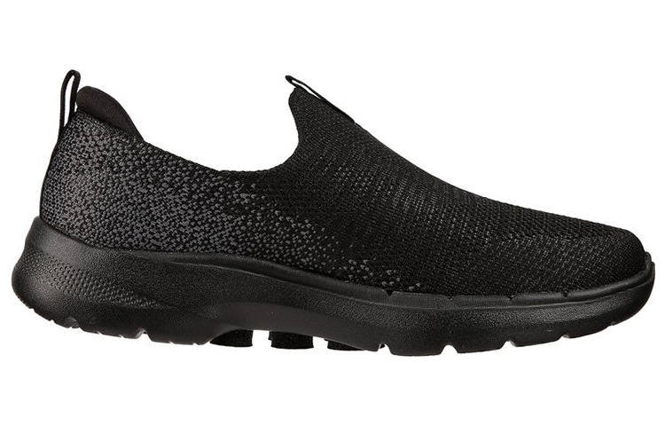 (W) Skechers Go Walk 6 'Pure Black Slip-On' 圖 2