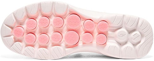 (W) Skechers Go Walk 6 Lace Up 'Hitam Merah Jambu' 124568-BKHP Purchase (W) Skechers Go Walk 6 Lace Up 'Hitam Merah Jambu' 124568-BKHP