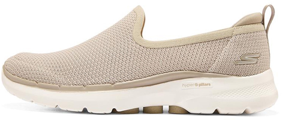 (Women) Skechers Go Walk 6 Low-tops Sneakers Gray 124505-NAT Buy (Women) Skechers Go Walk 6 Low-tops Sneakers Gray 124505-NAT
