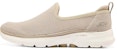 (W) Skechers Go Walk 6 Kasut Sneakers Rendah Kelabu 124505-NAT
