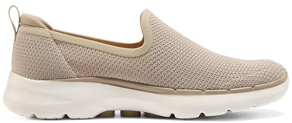 (Women) Skechers Go Walk 6 Low-tops Sneakers Gray 124505-NAT Order (Women) Skechers Go Walk 6 Low-tops Sneakers Gray 124505-NAT