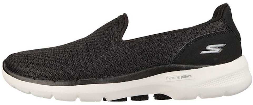 (Women) Skechers Go Walk 6 'Simplistic Black and White' 124508-BKW Buy (Women) Skechers Go Walk 6 'Simplistic Black and White' 124508-BKW