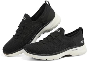 (W) Skechers Go Walk 6 Low Top Hitam 124504-BKW Lookbook (W) Skechers Go Walk 6 Low Top Hitam 124504-BKW