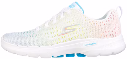 (Women) Skechers Go Walk 6 'Trendy Versatile Low-Top White' 124520-WMLT (Women) Skechers Go Walk 6 'Trendy Versatile Low-Top White' 124520-WMLT