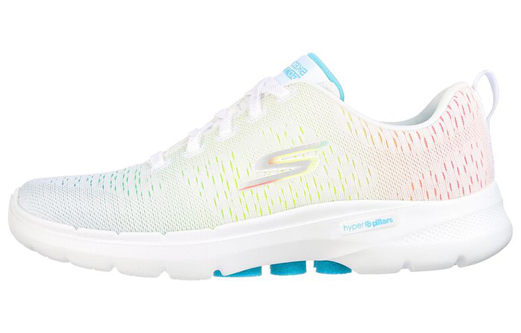 (Women) Skechers Go Walk 6 'Trendy Versatile Low-Top White' 124520-WMLT