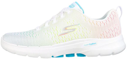 (Women) Skechers Go Walk 6 'Trendy Versatile Low-Top White' 124520-WMLT (Women) Skechers Go Walk 6 'Trendy Versatile Low-Top White' 124520-WMLT