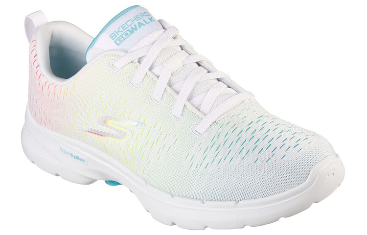 Lookbook (Women) Skechers Go Walk 6 'Trendy Versatile Low-Top White' 124520-WMLT