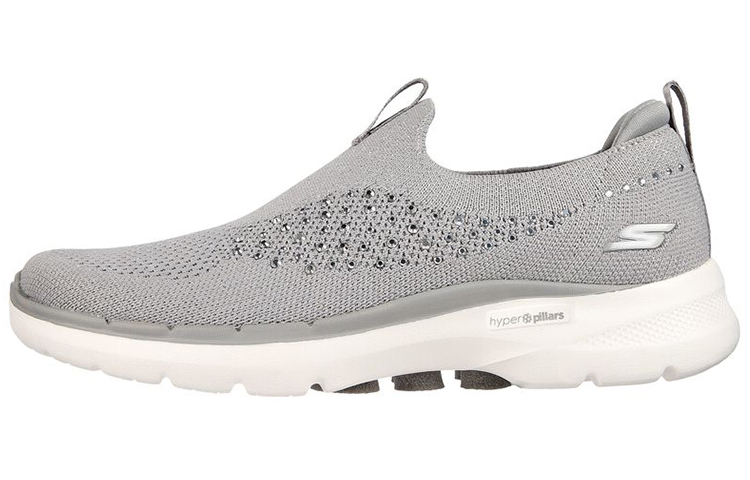 Buy (W) Skechers Go Walk 6 'Abu-Abu Kasual Serbaguna' 124526-GRY