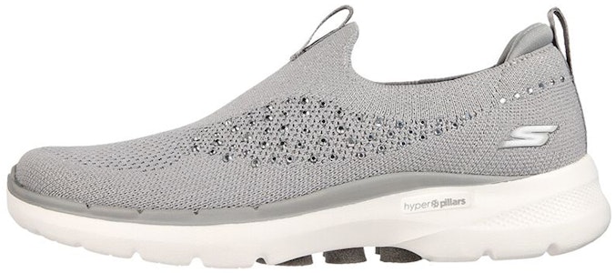 (W) Skechers Go Walk 6 'Abu-Abu Kasual Serbaguna' 124526-GRY Buy (W) Skechers Go Walk 6 'Abu-Abu Kasual Serbaguna' 124526-GRY
