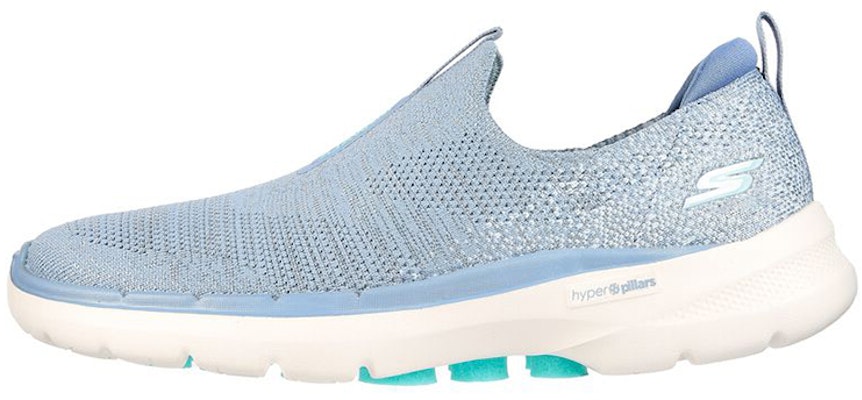 (W) 스케쳐스 고워크6 화이트블루 (Seu-ke-cheo-seu Go-wo-keu 6 Hwa-i-teu-beul-lu) 124502-BLTQ Buy (W) 스케쳐스 고워크6 화이트블루 (Seu-ke-cheo-seu Go-wo-keu 6 Hwa-i-teu-beul-lu) 124502-BLTQ