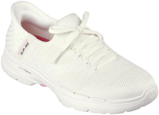 (W) スケッチャーズ GOwalk 6 レースアップ オフホワイト 124568-OFWT Lookbook (W) スケッチャーズ GOwalk 6 レースアップ オフホワイト 124568-OFWT