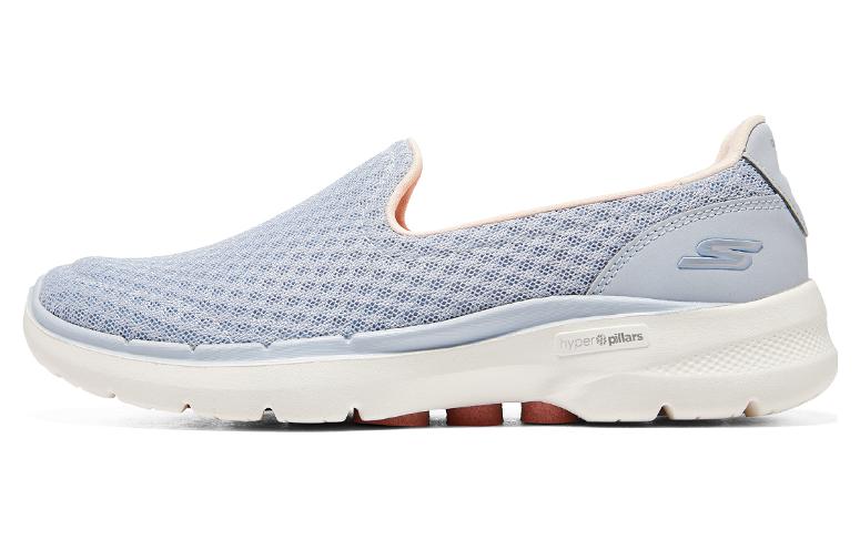 Buy (W) スケッチャーズ GOwalk 6 ビッグスプラッシュ (青) 124508-LGPK