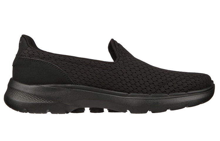 (W) Skechers Go Walk 6 Black Slip-On 'Sea Coast' 圖 2