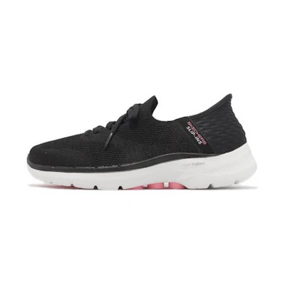 (W) SKECHERS GO WALK 6 Casual Shoes Black