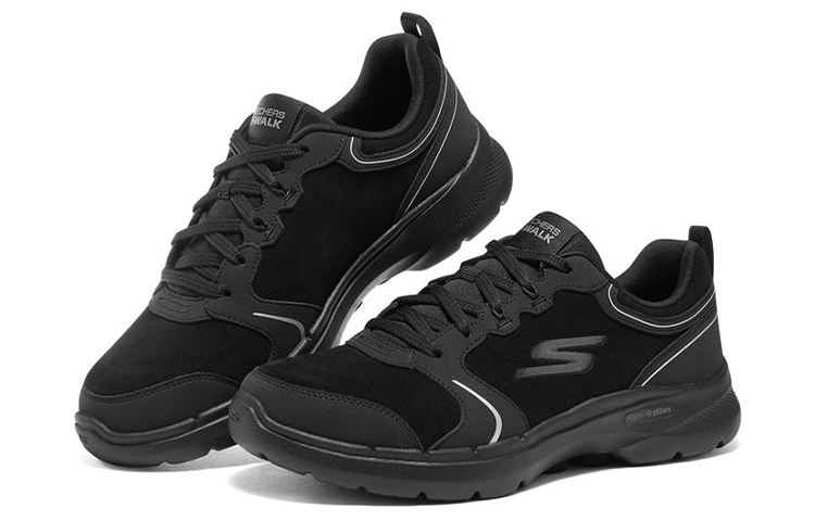 Lookbook (W) Skechers Go Walk 6 Scarpa Bassa Nera 896046-BBK