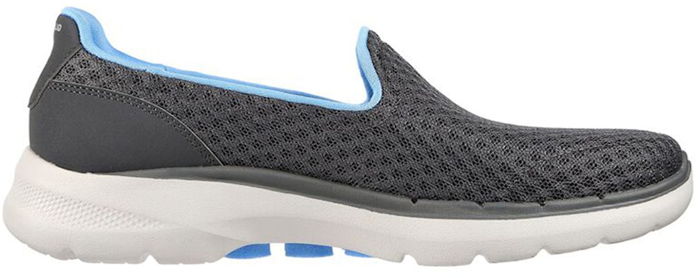 (W) スケッチャーズ GOwalk 6 ローファー グレー/ブルー 124508-GYBL Order (W) スケッチャーズ GOwalk 6 ローファー グレー/ブルー 124508-GYBL
