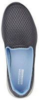 Shop Skechers Go Walk 6 透氣簡約 低筒懶人運動休閒鞋 女款 灰藍