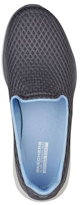 (W) スケッチャーズ GOwalk 6 ローファー グレー/ブルー 124508-GYBL Shop (W) スケッチャーズ GOwalk 6 ローファー グレー/ブルー 124508-GYBL