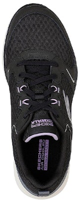 (Women) Skechers Go Walk 6 Low-Top Black/Purple 124518-BKLV Shop (Women) Skechers Go Walk 6 Low-Top Black/Purple 124518-BKLV