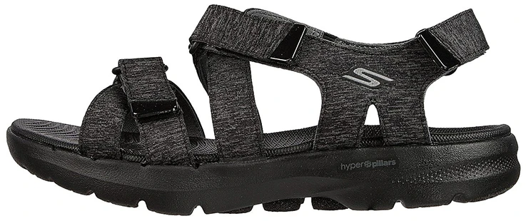 women-skechers-go-walk-6-sandal-limitless-black-grey-140650-bkgy
