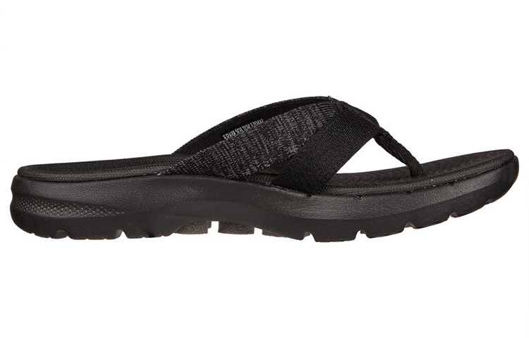 (W) Skechers Go Walk 6 Sandal 'Black Casual' 圖 2