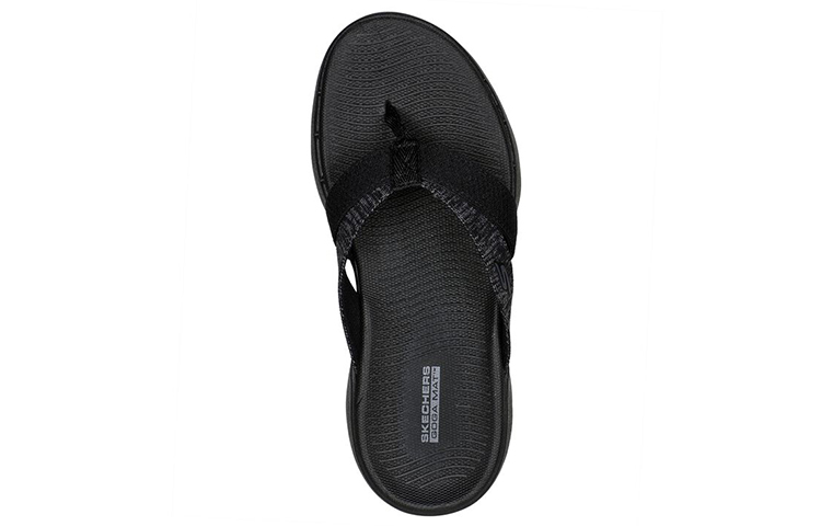 (W) Skechers Go Walk 6 Sandal 'Black Casual' 圖 4